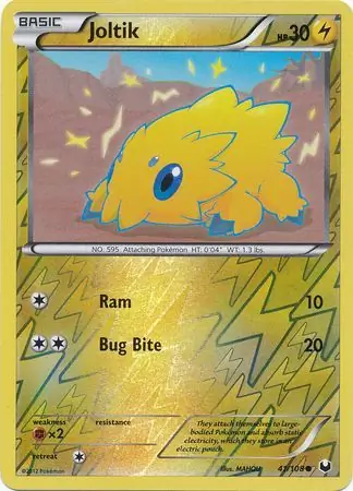 Joltik Reverse Holo 41 Normal