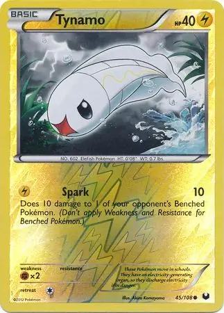 Tynamo Reverse Holo 45 Normal