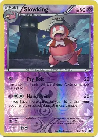 Slowking Reverse Holo 49 Normal
