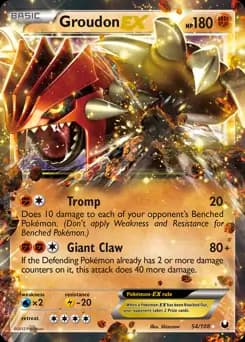 Groudon EX 54