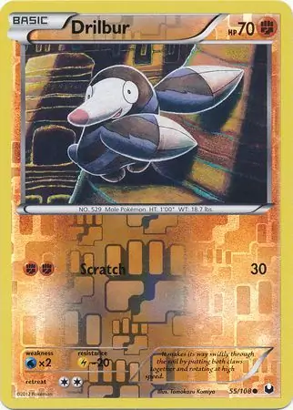 Drilbur Reverse Holo 55 Normal