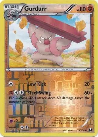 Gurdurr Reverse Holo 59 Normal
