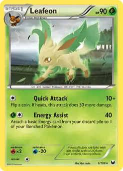 Leafeon 6 Normal