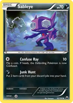 Sableye 62 Normal
