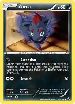 Zorua 69 Normal