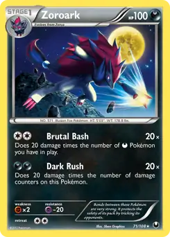 Zoroark 71 Normal
