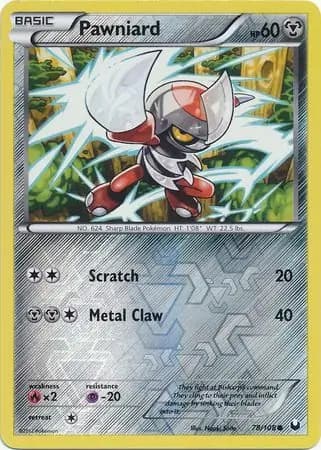 Pawniard Reverse Holo 78 Normal