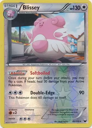 Blissey Reverse Holo 82 Normal
