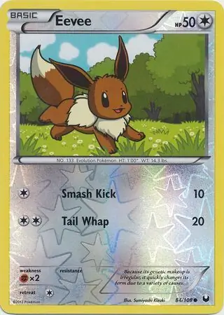 Eevee Reverse Holo 84
