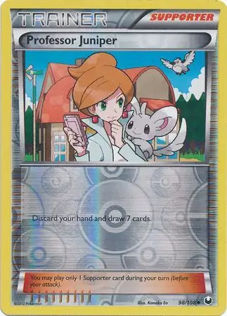 Professor Juniper Reverse Holo 98 Normal