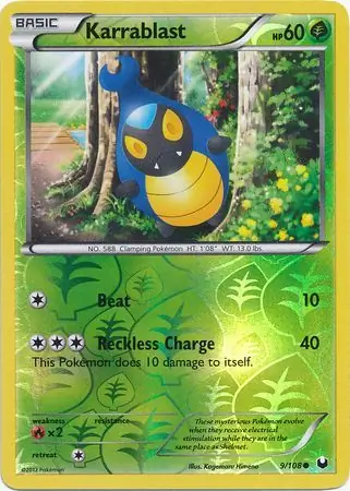 Karrablast Reverse Holo 9