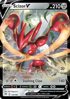Scizor V 118 Normal