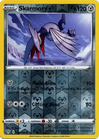 Skarmory Reverse Holo 120