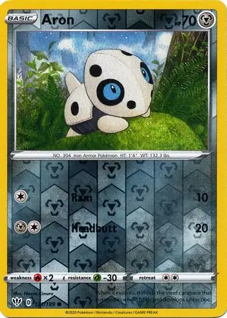 Aron Reverse Holo 121