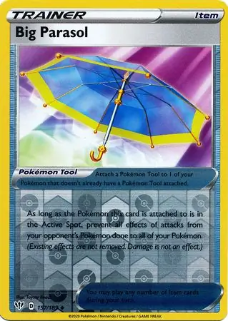 Big Parasol Reverse Holo 157