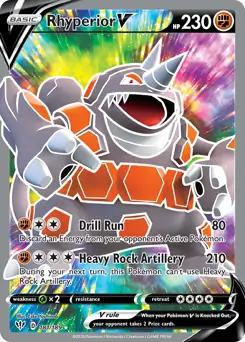 Full Art Rhyperior V 181