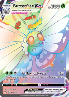 Butterfree VMAX Secret 190