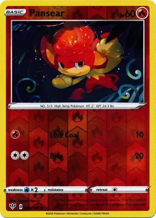 Pansear Reverse Holo 026 Normal