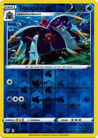 Toxapex Reverse Holo 052