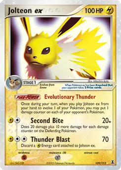 Jolteon ex 109