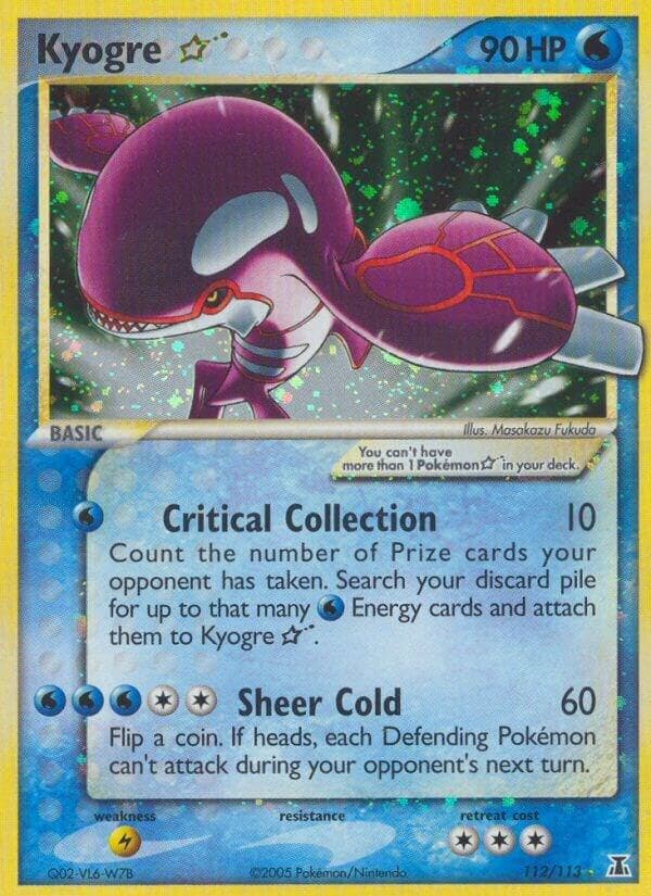 Kyogre Star 112