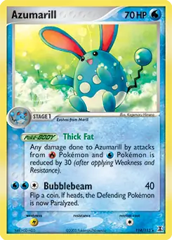 Azumarill Secret 114 Normal