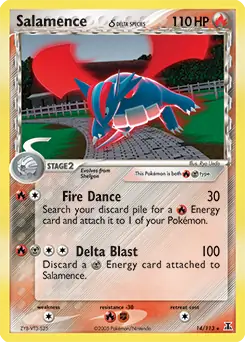 Salamence Holo 14 Normal