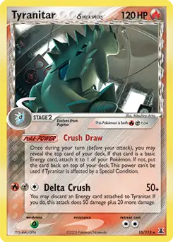 Tyranitar Holo 16
