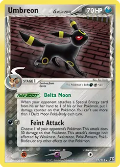 Umbreon Holo 17 Normal