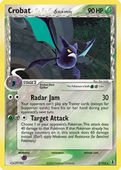 Crobat Holo 2 Normal