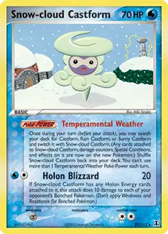 Snow-cloud Castform 29