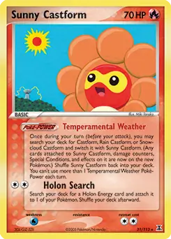 Sunny Castform 31 Normal