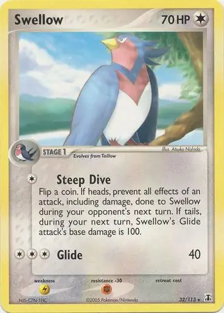 Swellow Reverse Holo 32 Normal