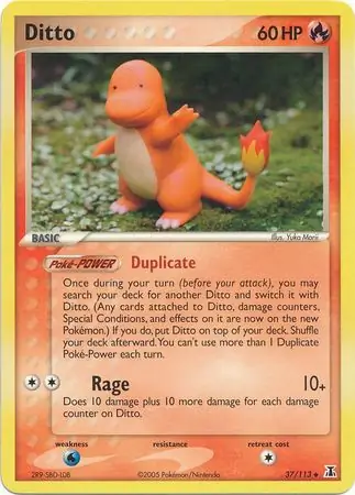 Ditto Reverse Holo 37 Normal