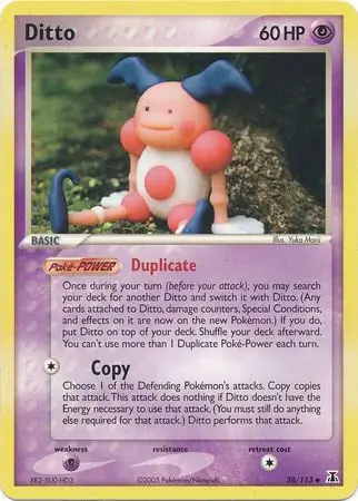Ditto Reverse Holo 38