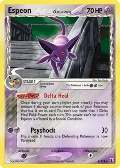 Espeon Holo 4 Normal