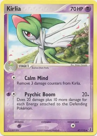 Kirlia Reverse Holo 47 Normal