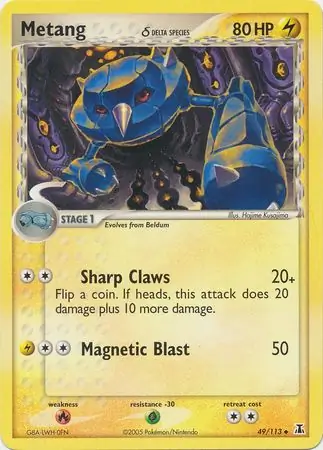 Metang Reverse Holo 49 Normal