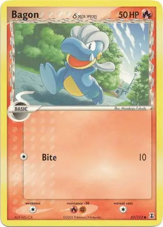Bagon Reverse Holo 57