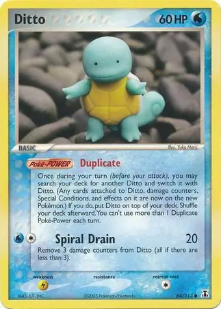 Ditto Reverse Holo 64 Normal