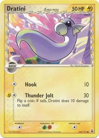 Dratini Reverse Holo 65 Normal