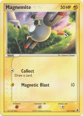 Magnemite Reverse Holo 74 Normal