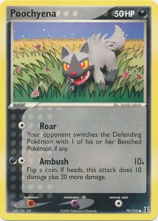 Poochyena Reverse Holo 79 Normal