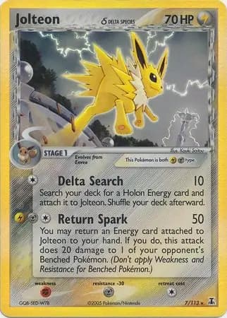 Jolteon Reverse Holo 7 Normal