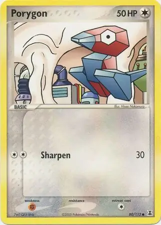 Porygon Reverse Holo 80 Normal