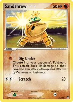 Sandshrew 82 Normal