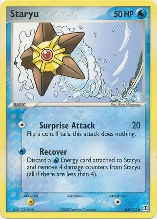 Staryu Reverse Holo 85