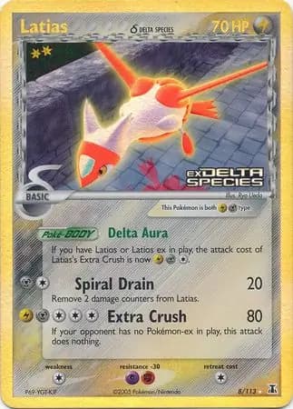 Latias Reverse Holo 8 Normal