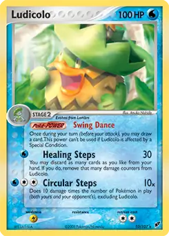 Ludicolo Holo 10