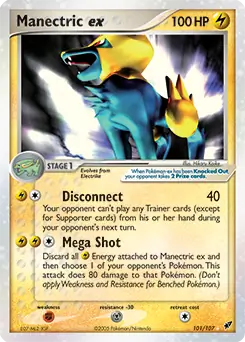Manectric ex 101 Normal